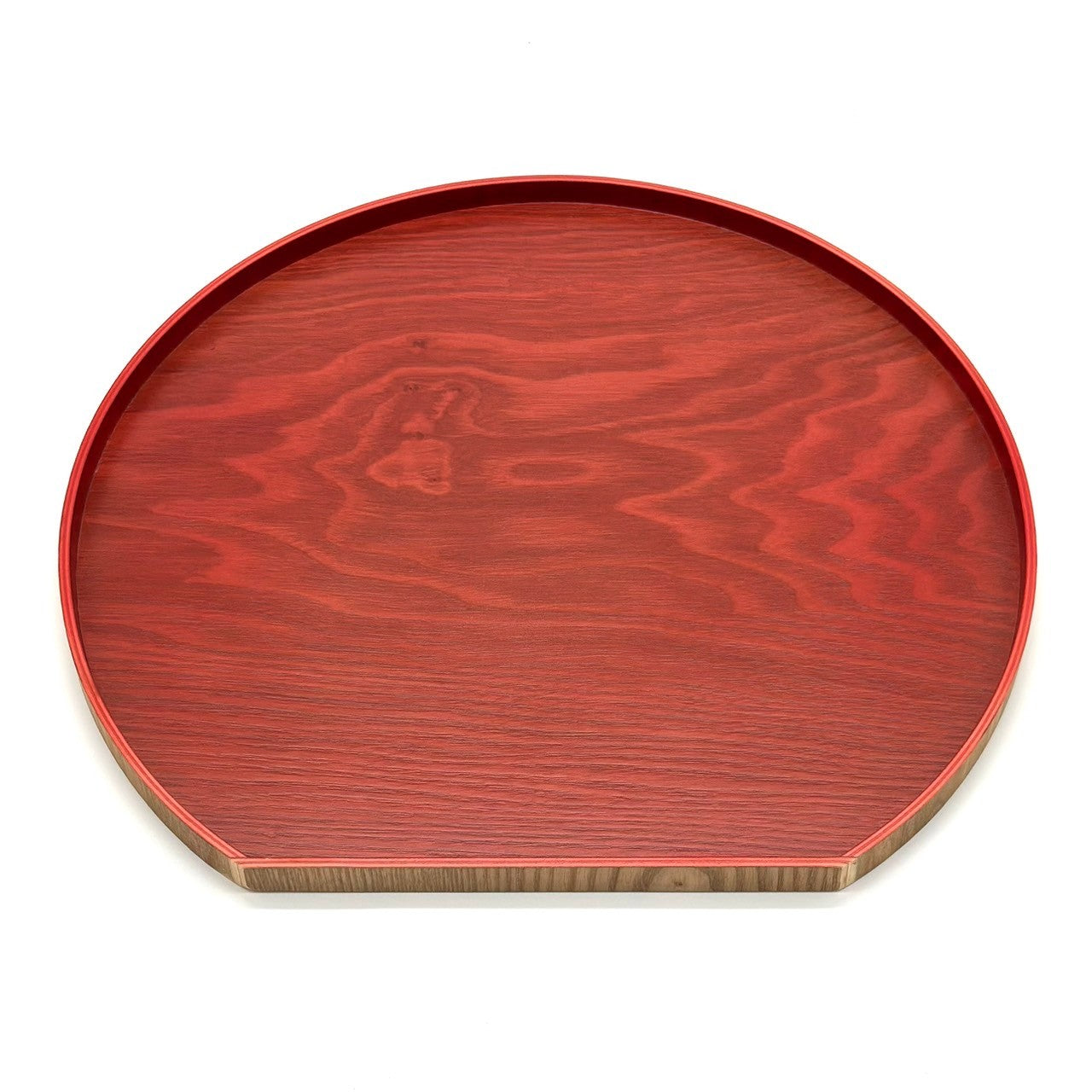 選べる全4色 天然 木製 カラー 半月盆 お盆 トレイ – 山家漆器店