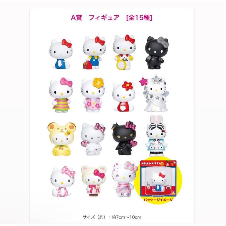 Happy Kuji - Hello Kitty 50th Happy Anniversary Sanrio