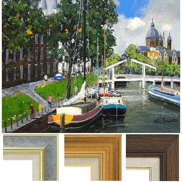 真作」作者不明 風景画 油彩画 額装 サイン有り F6号 真作」作者不明