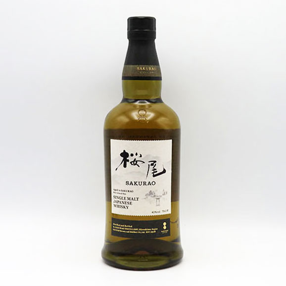 楽天市場】シングルモルトジャパニーズウイスキー 桜尾 1stリリース