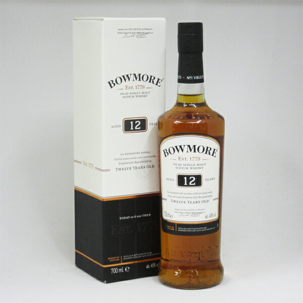 BOWMORE 12年 ダンピーボトルスコッチウイスキー 750ml 110757_1.jpg