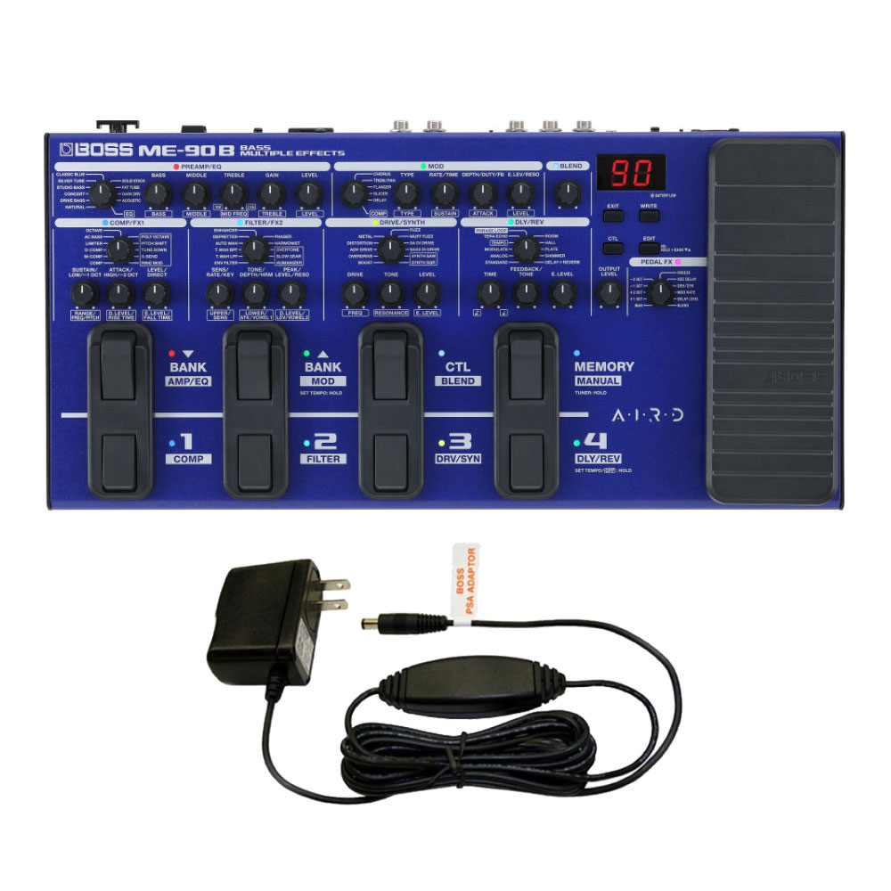 楽天市場】ベースエフェクター マルチエフェクター BOSS ME-90B BASS