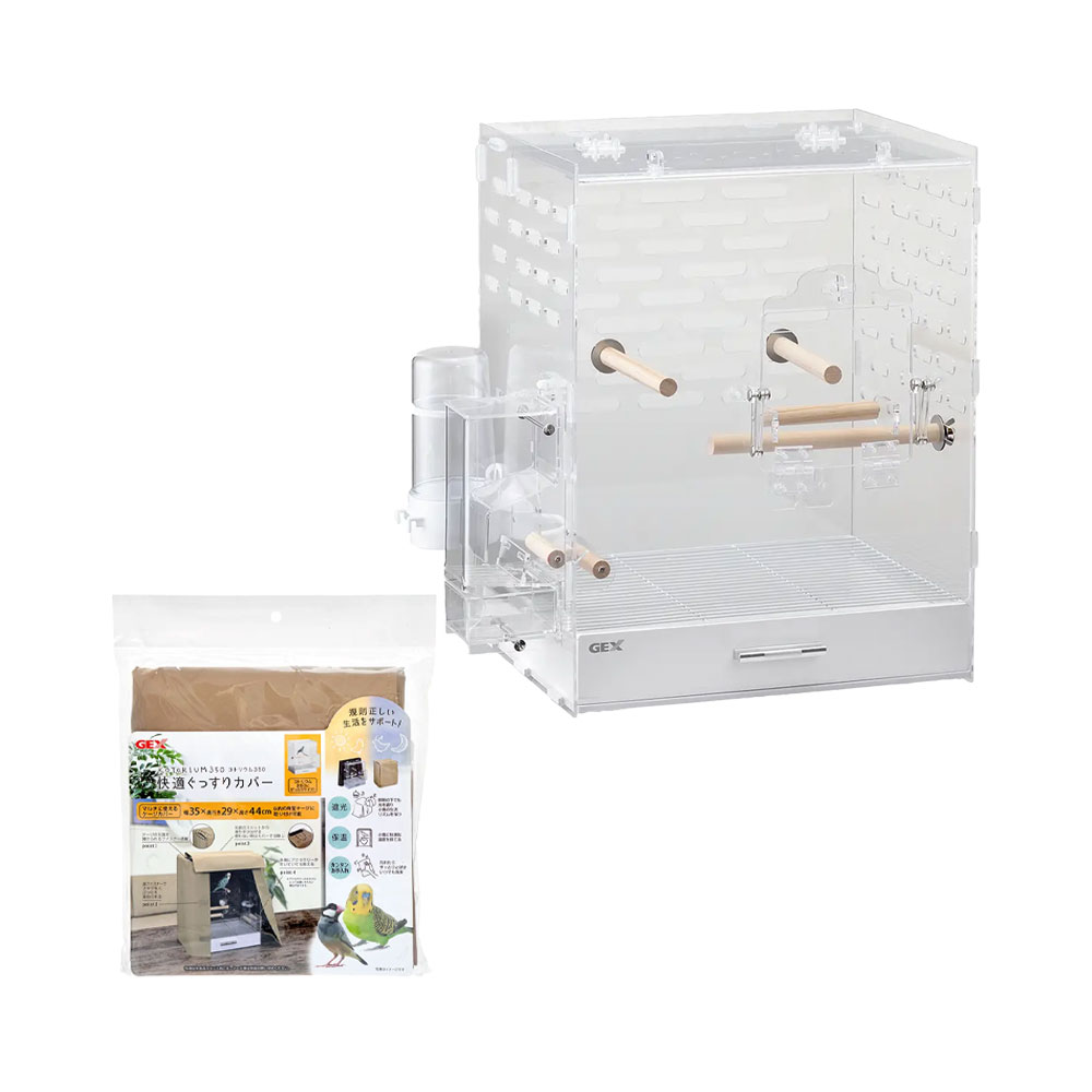 楽天市場】鳥籠 GEX コトリウム 460−2（46．5×43．5