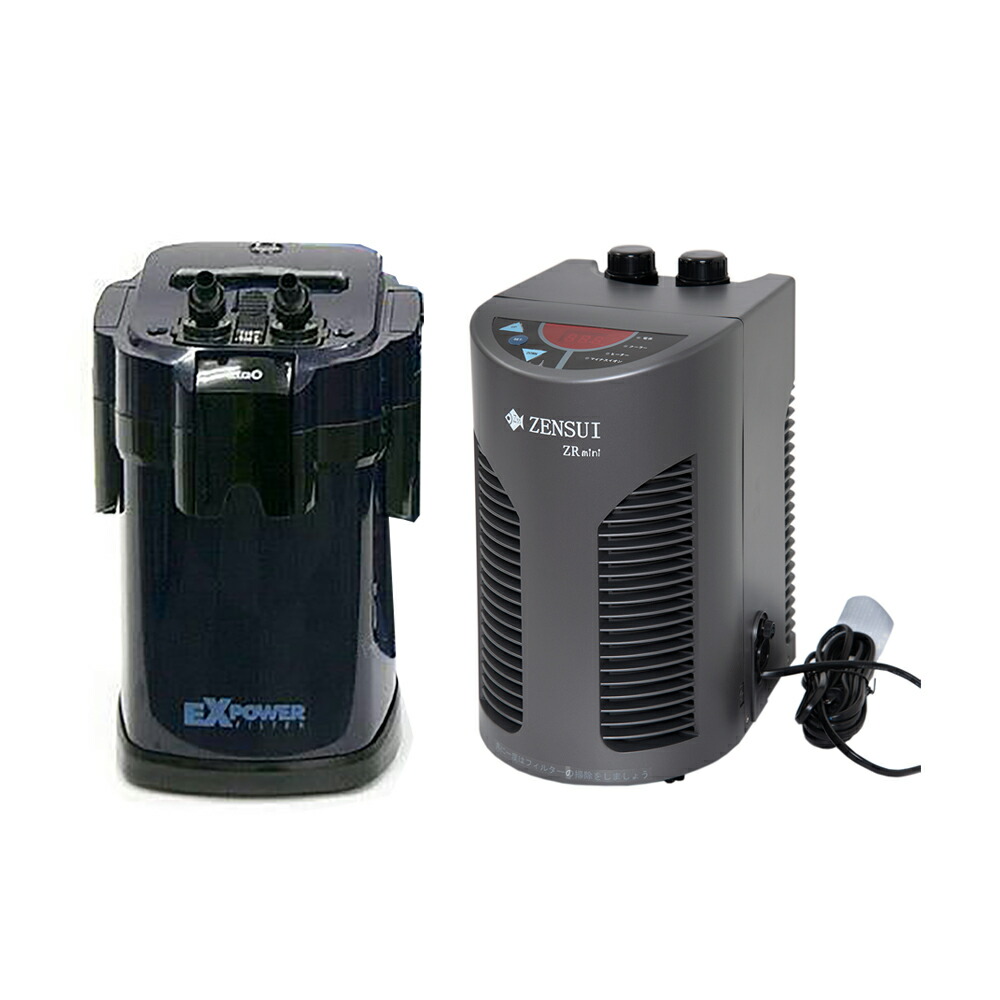 楽天市場】60cm水槽用 クーラー＆フィルターセット GEX クール