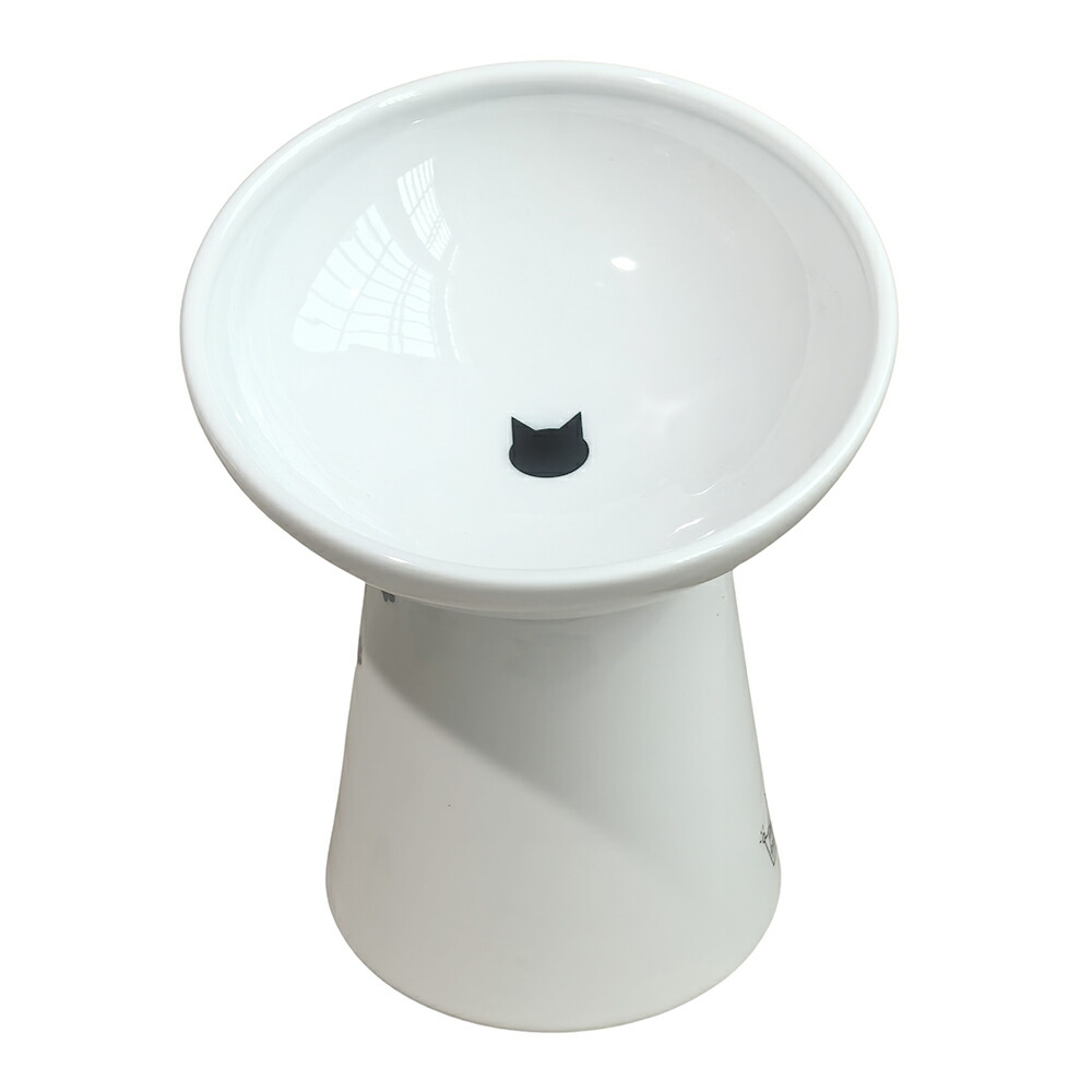 楽天市場】食器 猫用 猫壱 脚付ウォーターボウル レギュラー