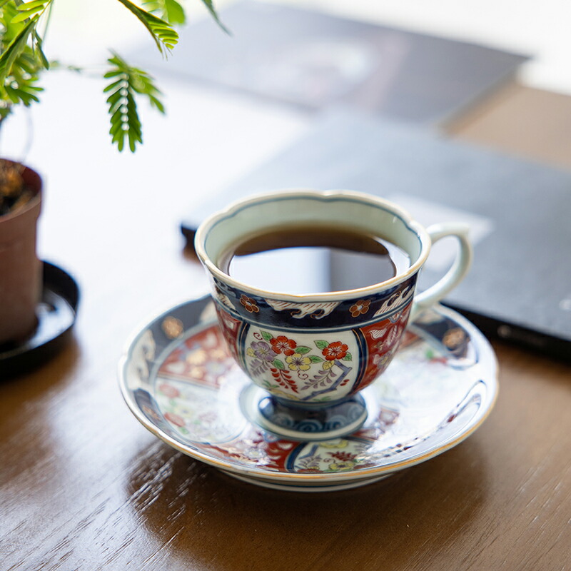 楽天市場】コーヒー カップ & ソーサー 5脚セット エレガンス 珈琲碗皿