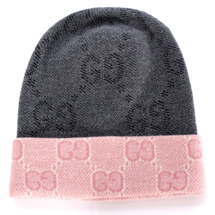 美品JIMMY CHOO グレー ニット帽 星型装飾 美品JIMMY CHOO グレー