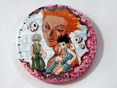 ヒソカの玩具箱 フィンクス 缶バッジ HUNTER×HUNTER CANバッジ