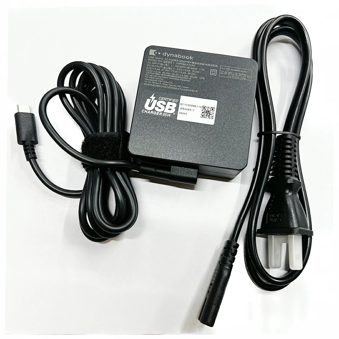 楽天市場】純正新品TOSHIBA Dynabook 20V3.25A type-c 65W PA5352U