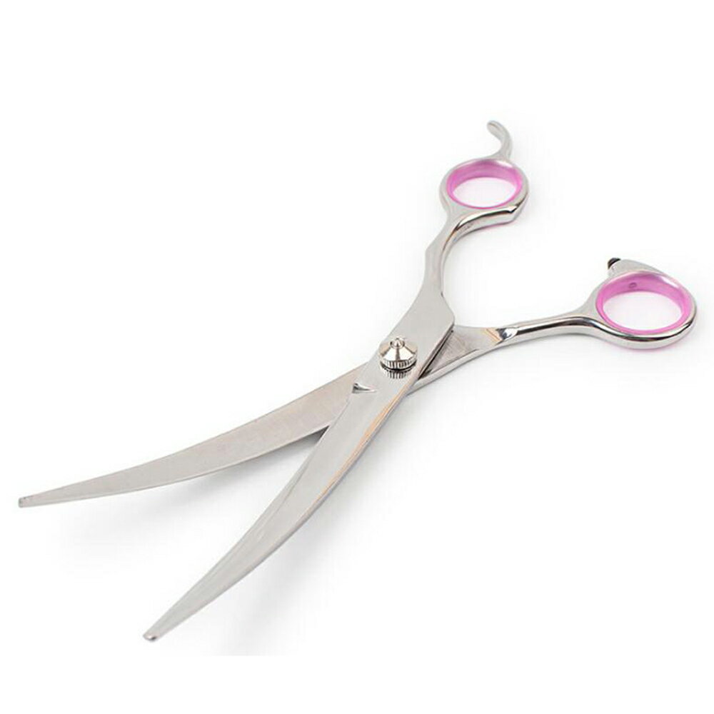 楽天市場】プロ仕様 トリミングシザー カーブ8インチ 右用