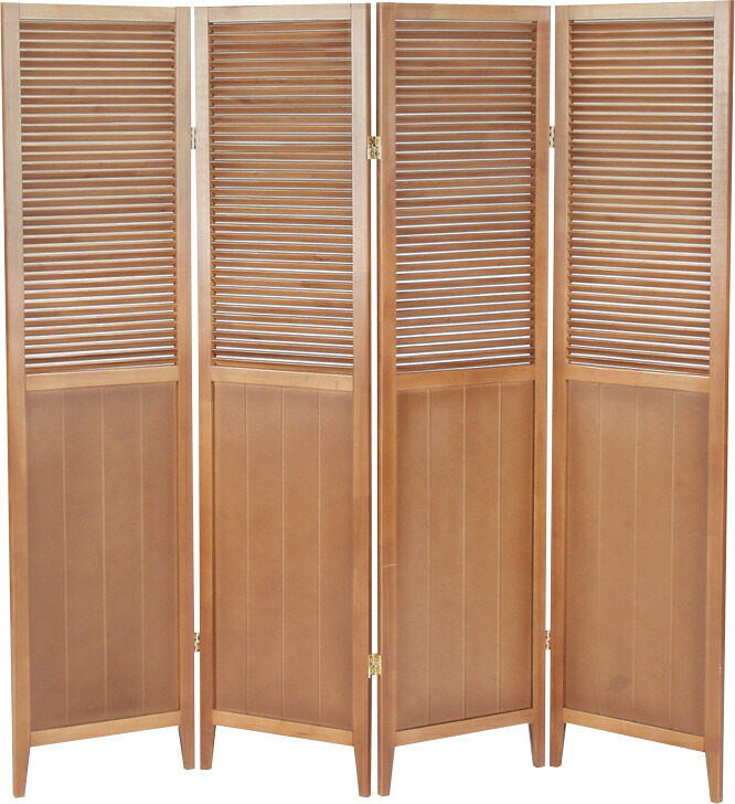 楽天市場】《弘益|KOEKI》木製スクリーン4連 パーテーション 高さ150cm