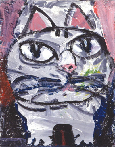 楽天市場】絵画 版画 猫 久下貴史・幼いエンジェルキャッツ インテリア