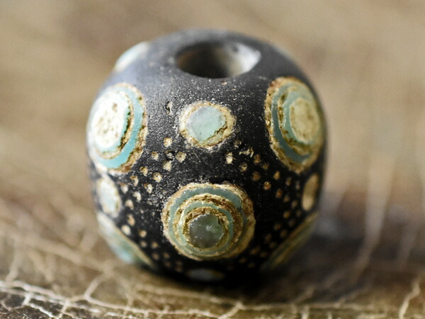 古代 戦国玉 東周漢王朝 トンボ玉 アンティーク ガラスビーズ 古代