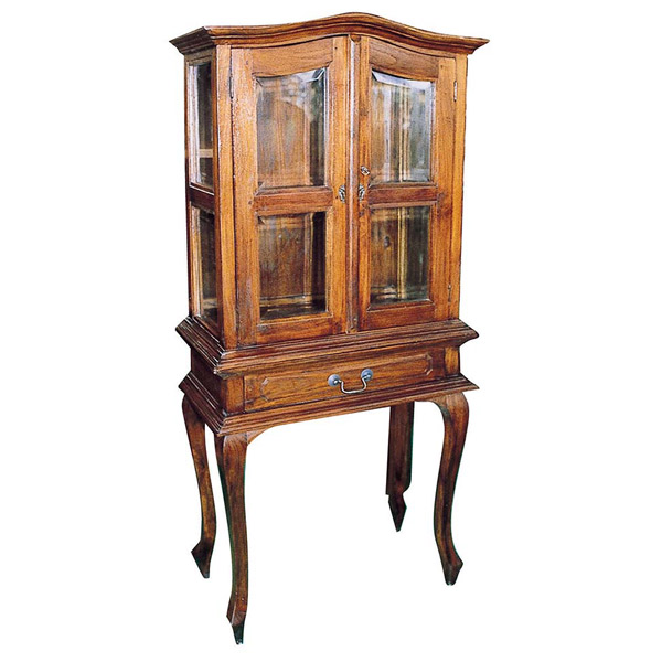 楽天市場】キャビネット シェルフ チェスト 木製 コーナー ガラス棚