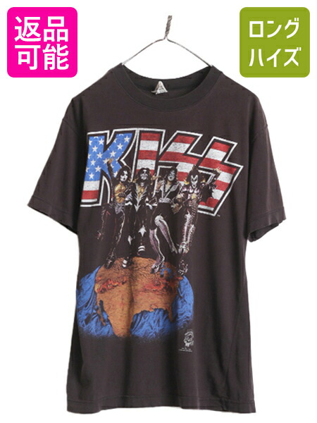 ヴィンテージ/希少] KISS 00s バンド Tシャツ キス レア ヴィンテージ