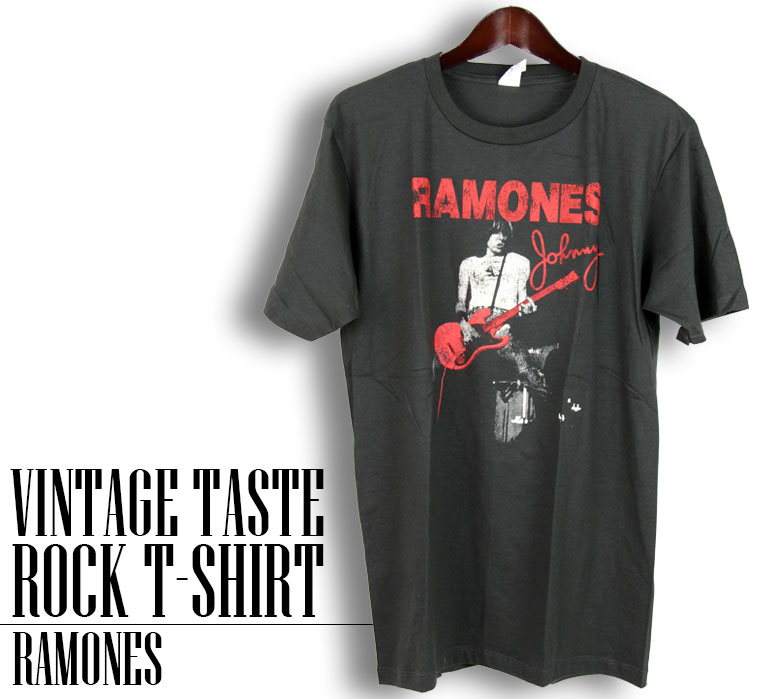 楽天市場】ヴィンテージ風 Ramones Tシャツ ラモーンズ ロックTシャツ