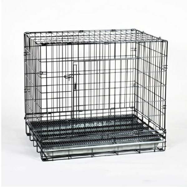 楽天市場】【犬用ケージ】PROステンレスケージ L−SSD 短面扉