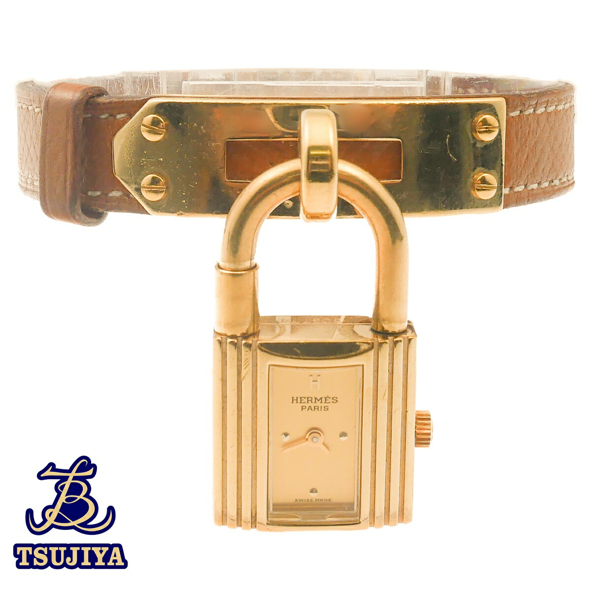 楽天市場】【ウォッチ】HERMES エルメス ケリーウォッチ ブラック文字