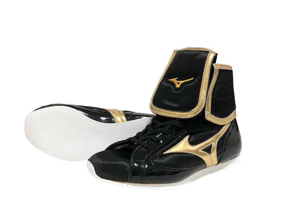 MIZUNO ボクシングシューズ ブラック/ゴールド 楽天市場】ミズノ