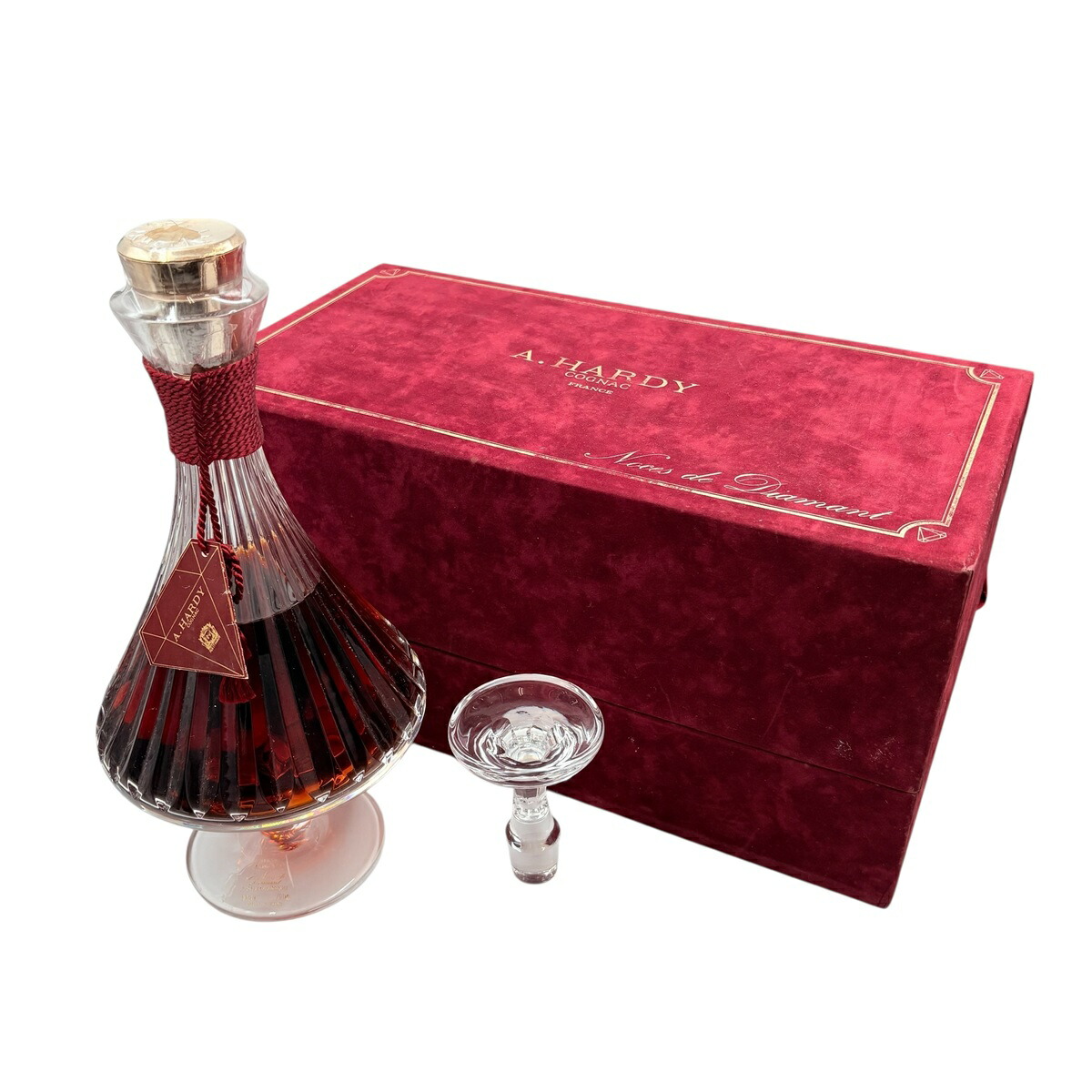 楽天市場】【替え栓・冊子付】A.HARDY ハーディ クリスタル デキャンタ
