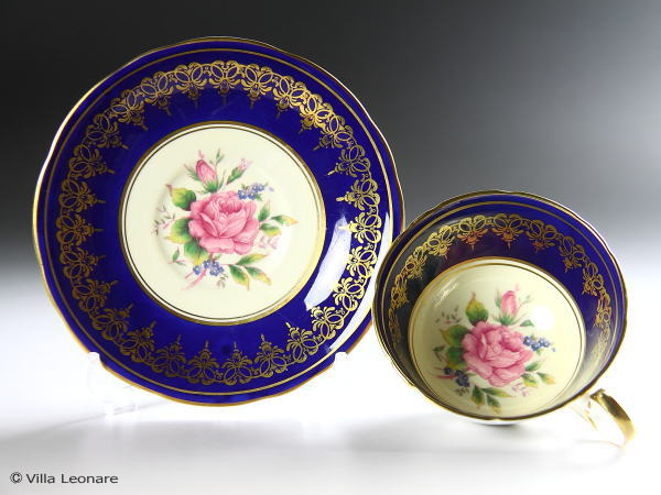 楽天市場】エインズレイ Aynsley 英国製 薔薇金彩カップ＆ソーサー 廃