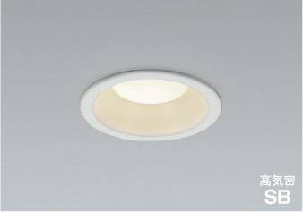 楽天市場】AD7142W35 人感センサ付LED高気密SBダウンライト (φ100・60W