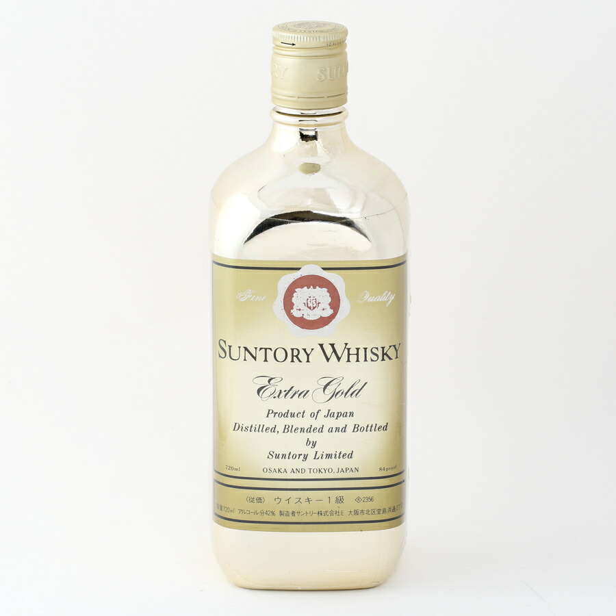 楽天市場】【レトロ：1級従価表示】【ゴールドボトル】サントリー