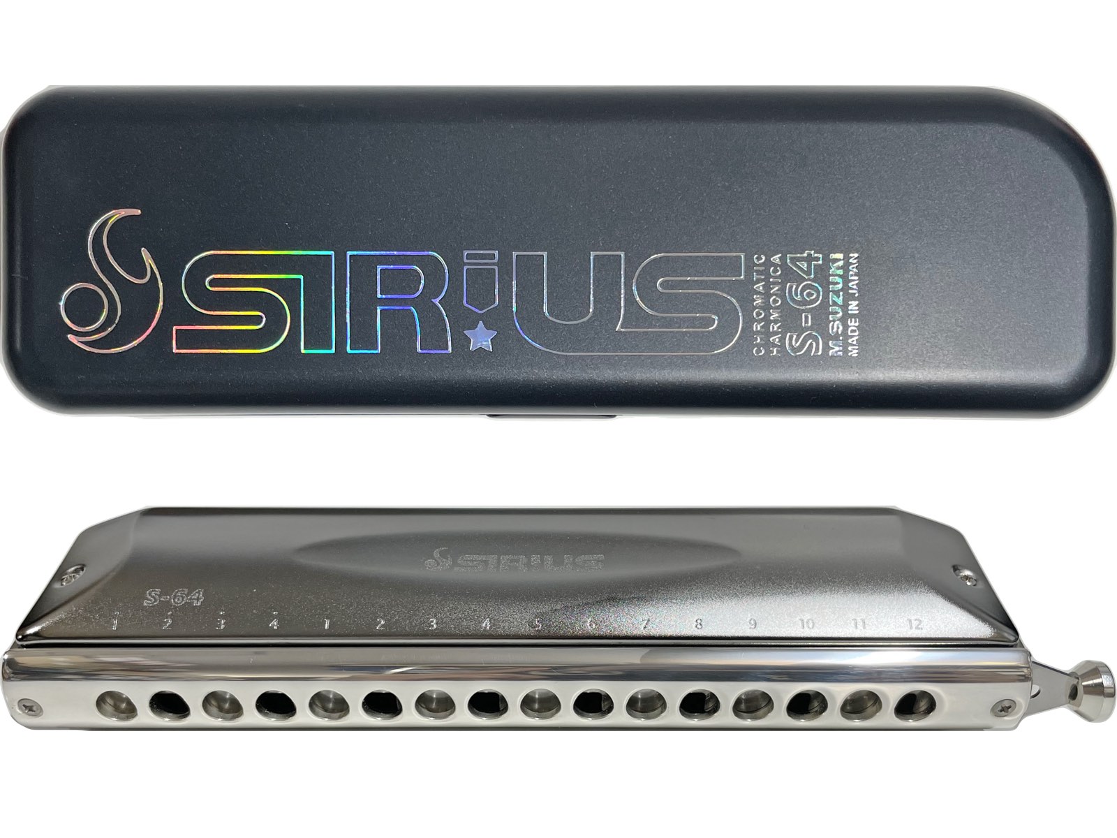 楽天市場】SUZUKI スズキ SCX-48 クロマチックハーモニカ 12穴 日本製