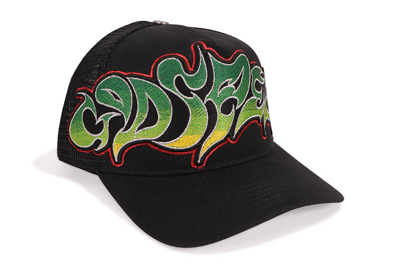 楽天市場】GODSPEED GS FOREVER TRUCKER HAT (GRADIENT BLACK)ゴッド