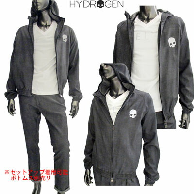 楽天市場】HYDROGEN ハイドロゲン メンズ ジップアップパーカー
