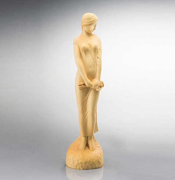 木製女性像彫刻 約90cm rimikuru_b09gs7zxg5