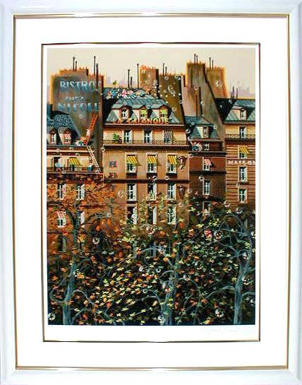 楽天市場】ヒロヤマガタ シルクスクリーン 1995 そよ風に乗って