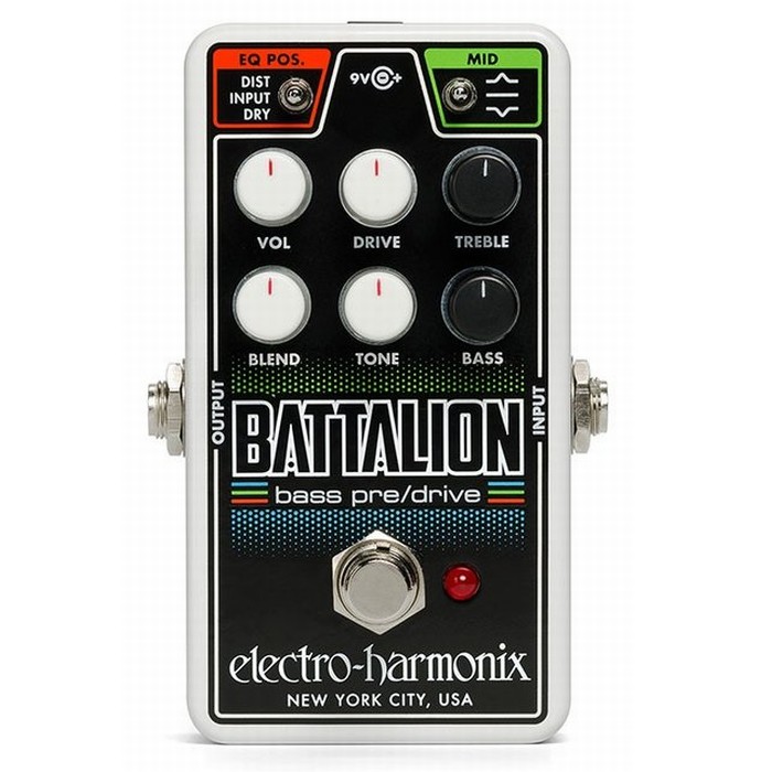 楽天市場】electro-harmonix Battalion [Bass Preamp & DI] (ベース用