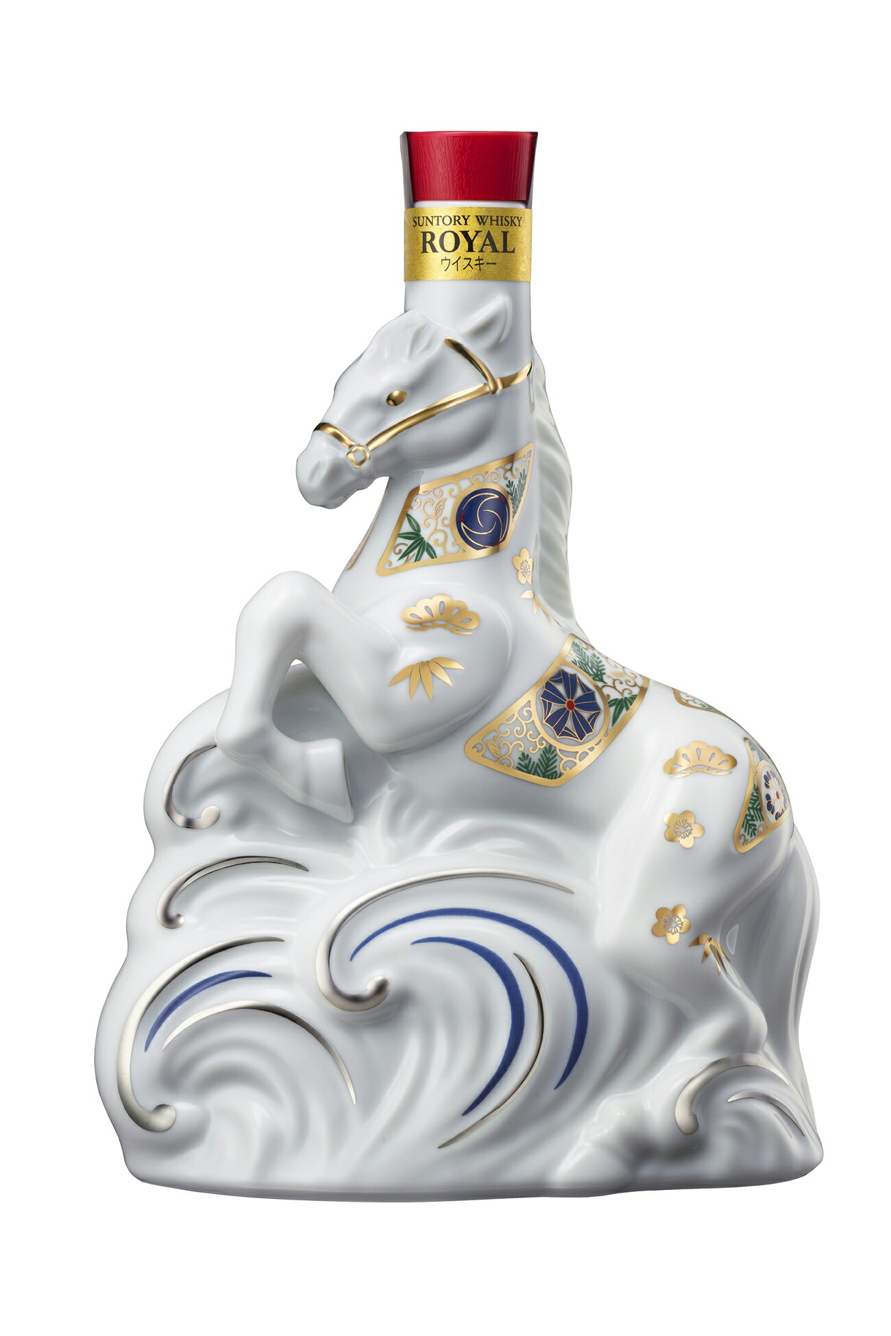 サントリーウイスキーローヤル 干支巳歳 2025年 600ml 陶器ボトル43