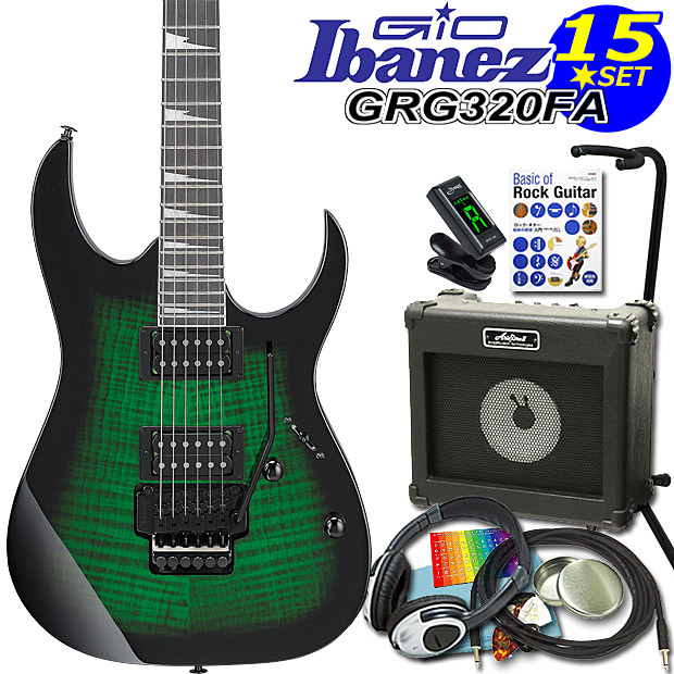 IBANEZ GRG 170DX ストラトタイプ ソフトケース・トレモロア