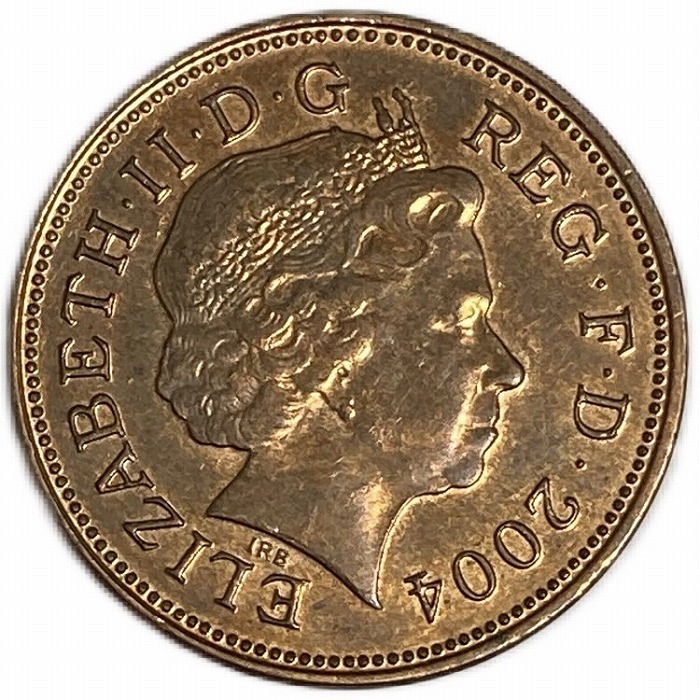 楽天市場】イギリス貨幣 1ペニー 青銅貨 年代ランダム エリザベス女王