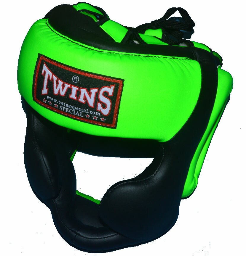 TWINS ヘッドギアMサイズ グローブ16ozセット イエロー ブラック TWINS