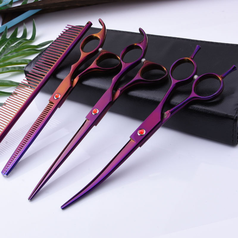 楽天市場】トリミングシザー カット ペット はさみ グルーミング 万能