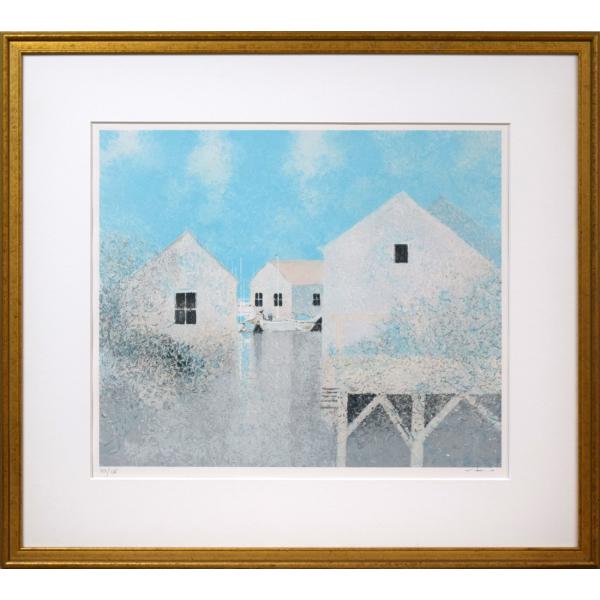 楽天市場】アンドレ・ブーリエ 額付き版画(リトグラフ) 『やすらぎの時