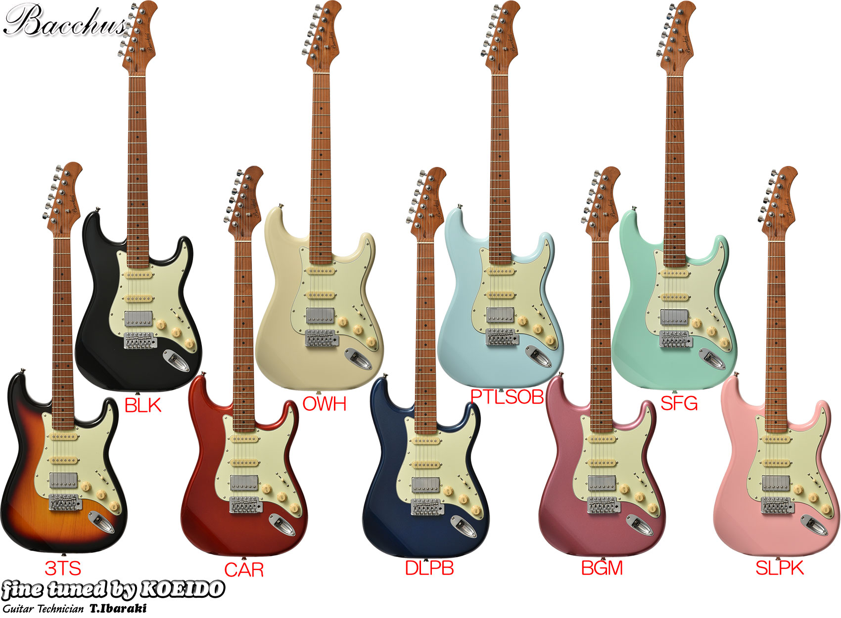 楽天市場】Bacchus BST-2-RSM/R【ストラップサービス中！】【送料無料