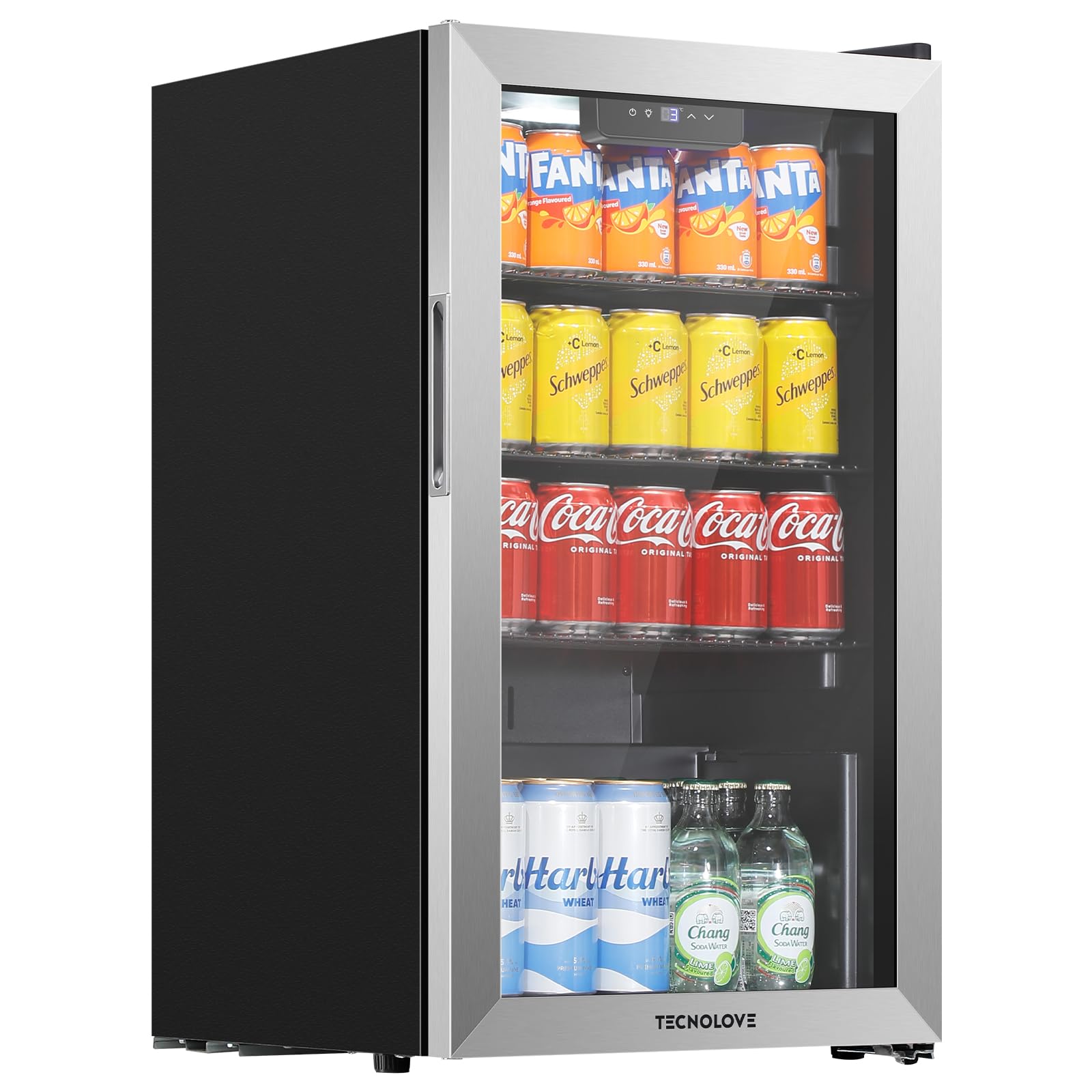 楽天市場】Tecnolove タッチパネル調温 冷蔵庫 46L コンプレッサー式 0