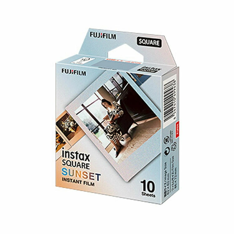 楽天市場】【チェキ用フィルム10枚】スクエア サンセット 新品 instax