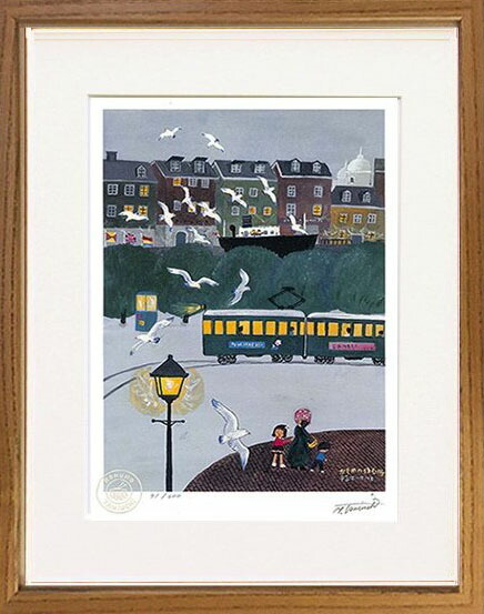 楽天市場】谷内六郎・からすのたき火（絵画・版画） : 絵画生活