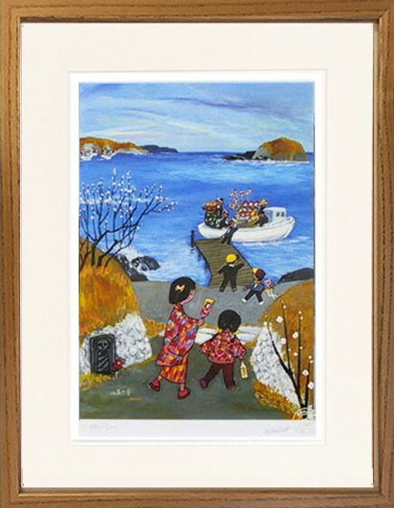 楽天市場】谷内六郎・からすのたき火（絵画・版画） : 絵画生活