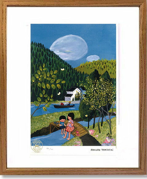 楽天市場】谷内六郎・からすのたき火（絵画・版画） : 絵画生活