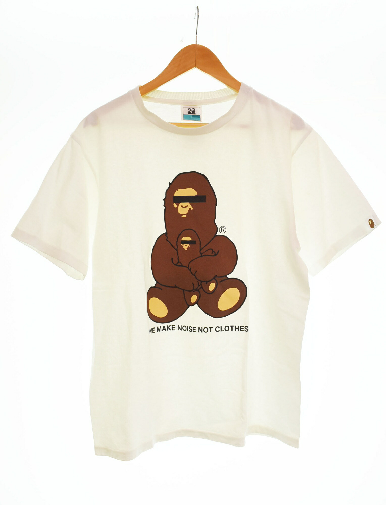楽天市場】A BATHING APE(エイプ)20周年記念Tシャツ！JUN TAKAHASHI