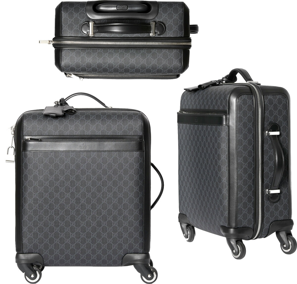 訳あり GUCCI ディアマン スーツケース キャリーケース 4輪 訳あり