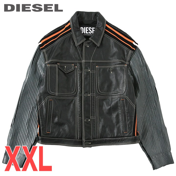楽天市場】□DIESEL ディーゼル メンズ□羊革 本革 シングルライダース