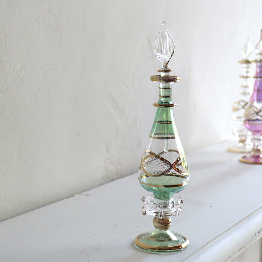 楽天市場】エジプト香水瓶・手吹きガラスの工芸品/ラクダ3頭セット