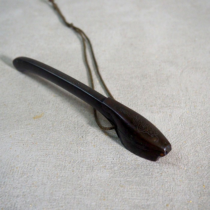 楽天市場】矢立 墨壺 筆付き 0078文具 書道具 墨 筆 【中古】古道具 古